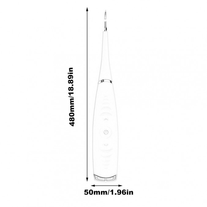 Appareil Détartrage Ultrason - Kit d'outils pour enlever le tartre dentaire